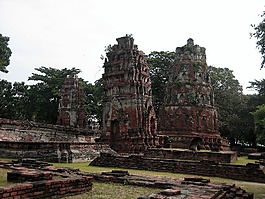 泰國,廢墟,ayyutthaya