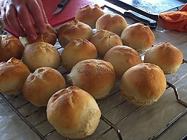 饅頭,食品,面包