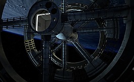 空間站,宇宙,旅行