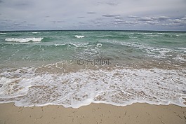 海灘,海,海洋