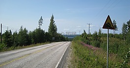 道路,最陡的下坡,警告