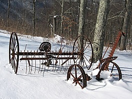 冬天,雪,冰