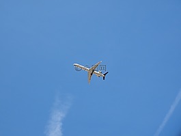 飛機,天空,飛