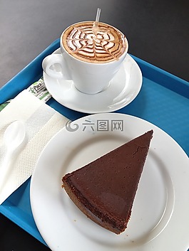 咖啡,杯子,甜點(diǎn)