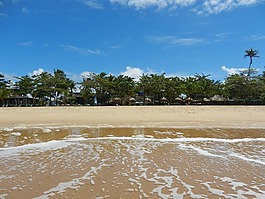 巴西,灣,海灘
