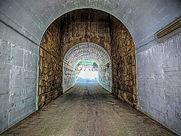 隧道,黑暗,方式