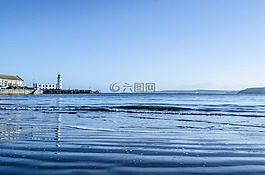 海,天空,水