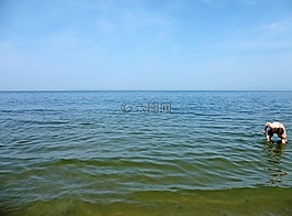 海,天空,水
