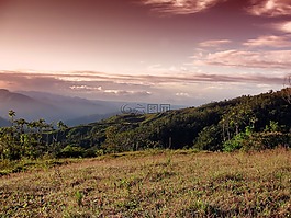 哥斯達黎加,景觀,山
