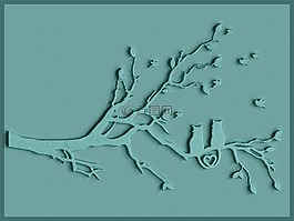 貓,木材,造型