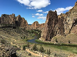 史密斯巖石俄勒岡州,山,冒險