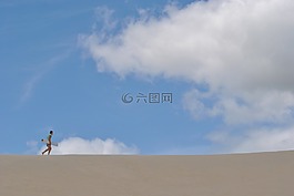 sandboard,沙,沙丘