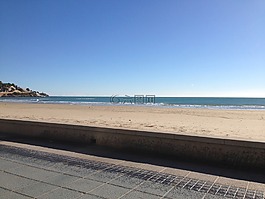 海滩,景观,沿海风景