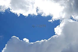 云,天空,天堂