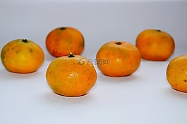 柑橘,水果,橙色