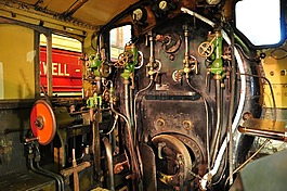 蒸汽機車,機車,內部