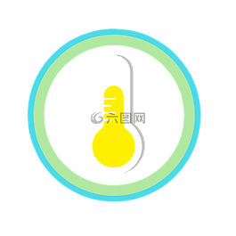 溫度,圖標(biāo),枯萎