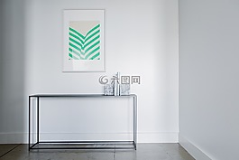 墻,白,幀