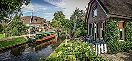 giethoorn,度假,农村