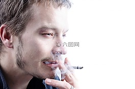煙,年輕,人類