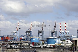 城市,海港,碼頭