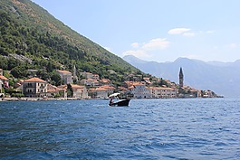 黑山,perast,博卡