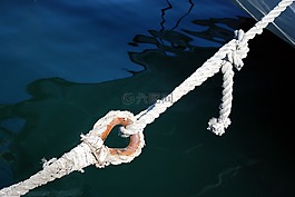 繩,海,巴塞羅那