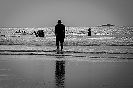 海灘,beachphotography,印度