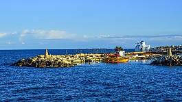 塞浦路斯,protaras,海港