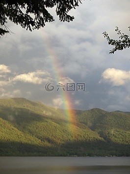 彩虹,卡尼姆湖,不列顛哥倫比亞省