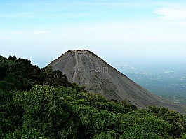 火山,徒步旅行,巖