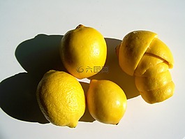 檸檬,水果,黃色
