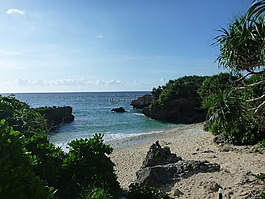 海,海灘,入江