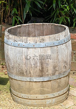 木材,桶,水