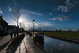 giethoorn,荷兰,通道
