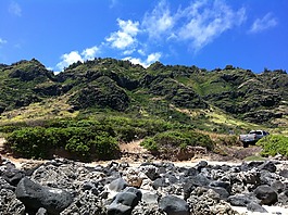 丘陵,夏威夷,山