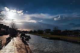 giethoorn,荷兰,通道