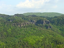 山,天空,云