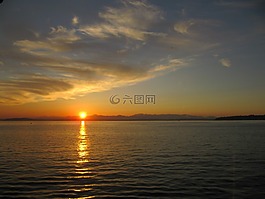 alki 沙灘,西雅圖,alki
