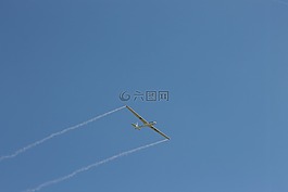 flugshow,飛行,滑翔機(jī)飛行員