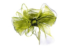 綠色,弓,色帶