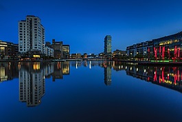 都柏林,夜,藍(lán)色