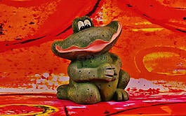 青蛙,數(shù)字,滑稽