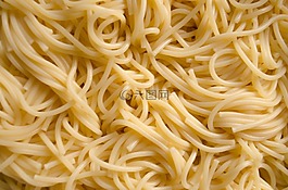 意大利面條,樁,煮熟的