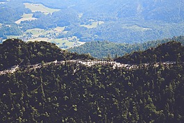 山,路徑,徒步旅行