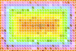 模式,幾何,廣場
