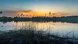景觀,pesochin,晚上