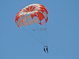 降落傘,空氣,飛行
