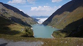 山,湖,奧地利