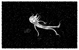 夜,宇宙,童話故事